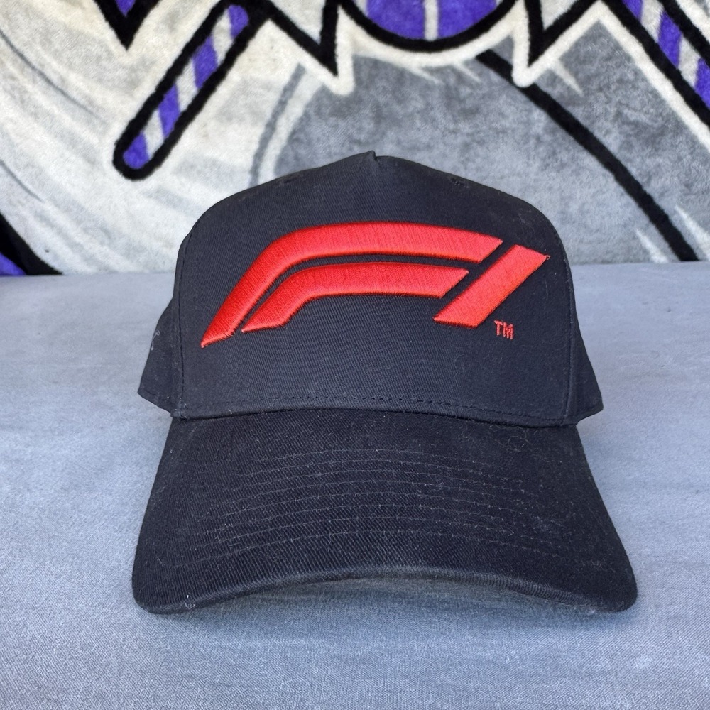 Formula 1 One Official‎ Product Black Adjustable Hat